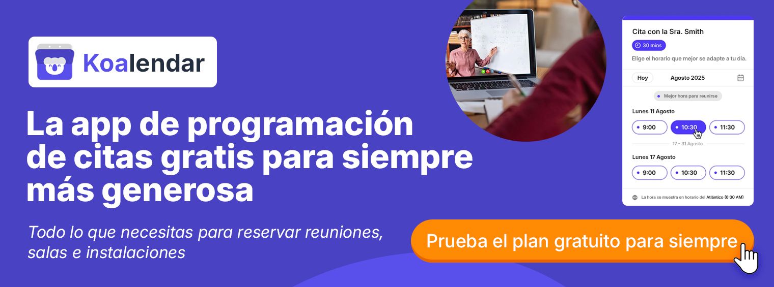 Aplicación gratuita para siempre de una táctica exclusiva de programación de citas