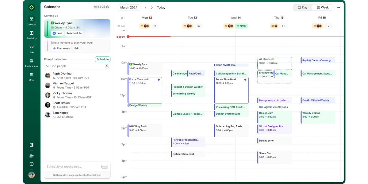 Clockwise  Google Calendar alternative