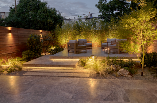 Before and after example from Landscaping Company Website Hunter Green NYC