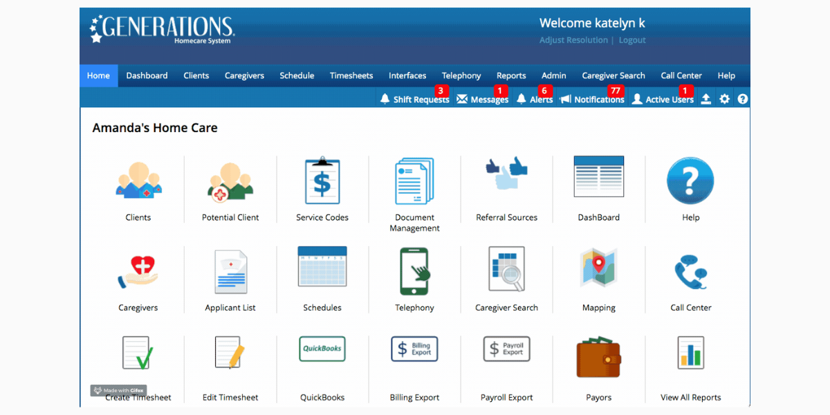Generations Homecare System