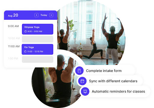 Koalendar scheduling software for yoga studios