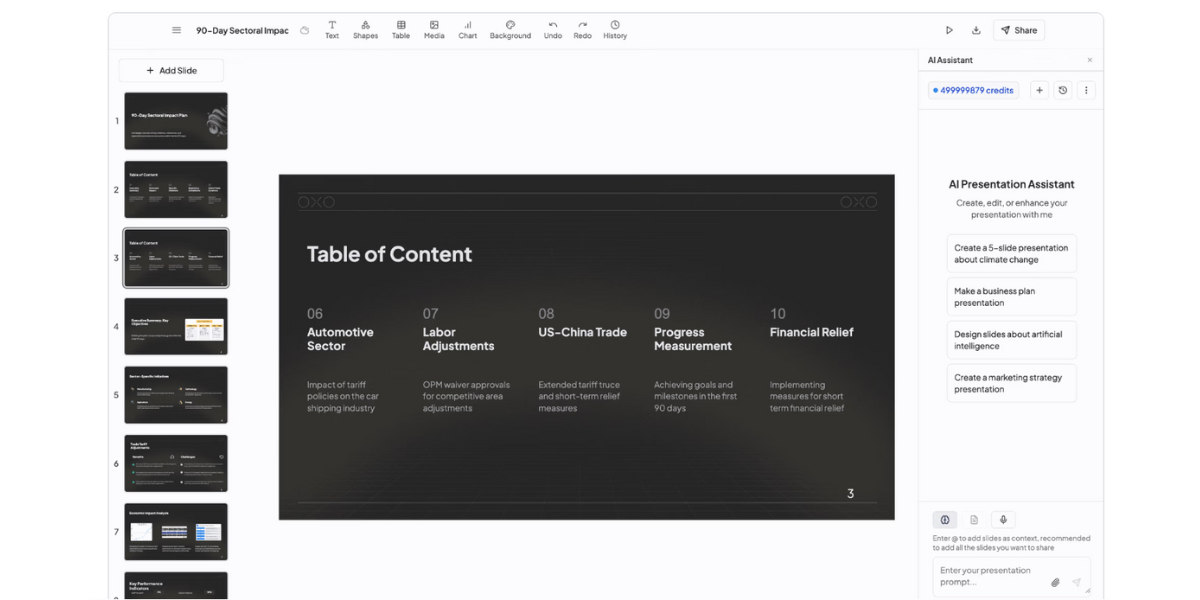 Presentaciones potenciadas por IA de tus notas con Magic Slides
