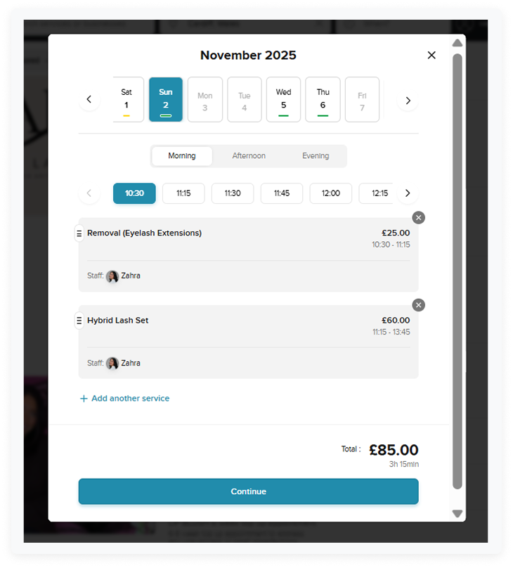 one of the top salon booking platforms booksy