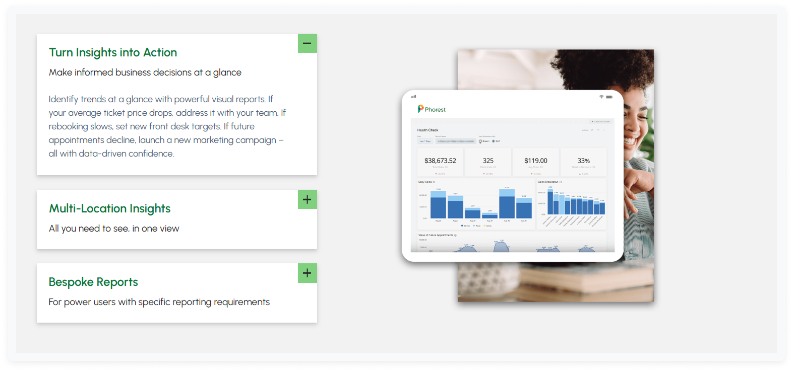 phorest screenshot leading salon appointment software for beauty professional 