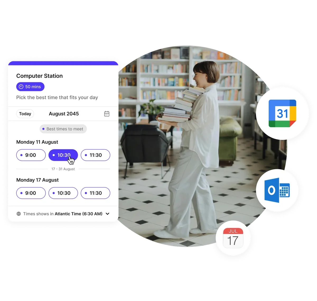 Online library bookings