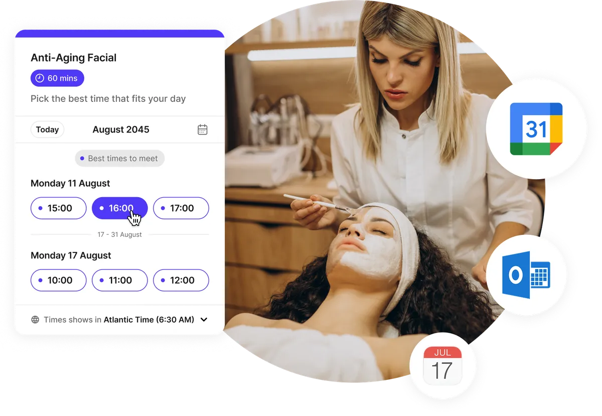 online booking system beauty salon