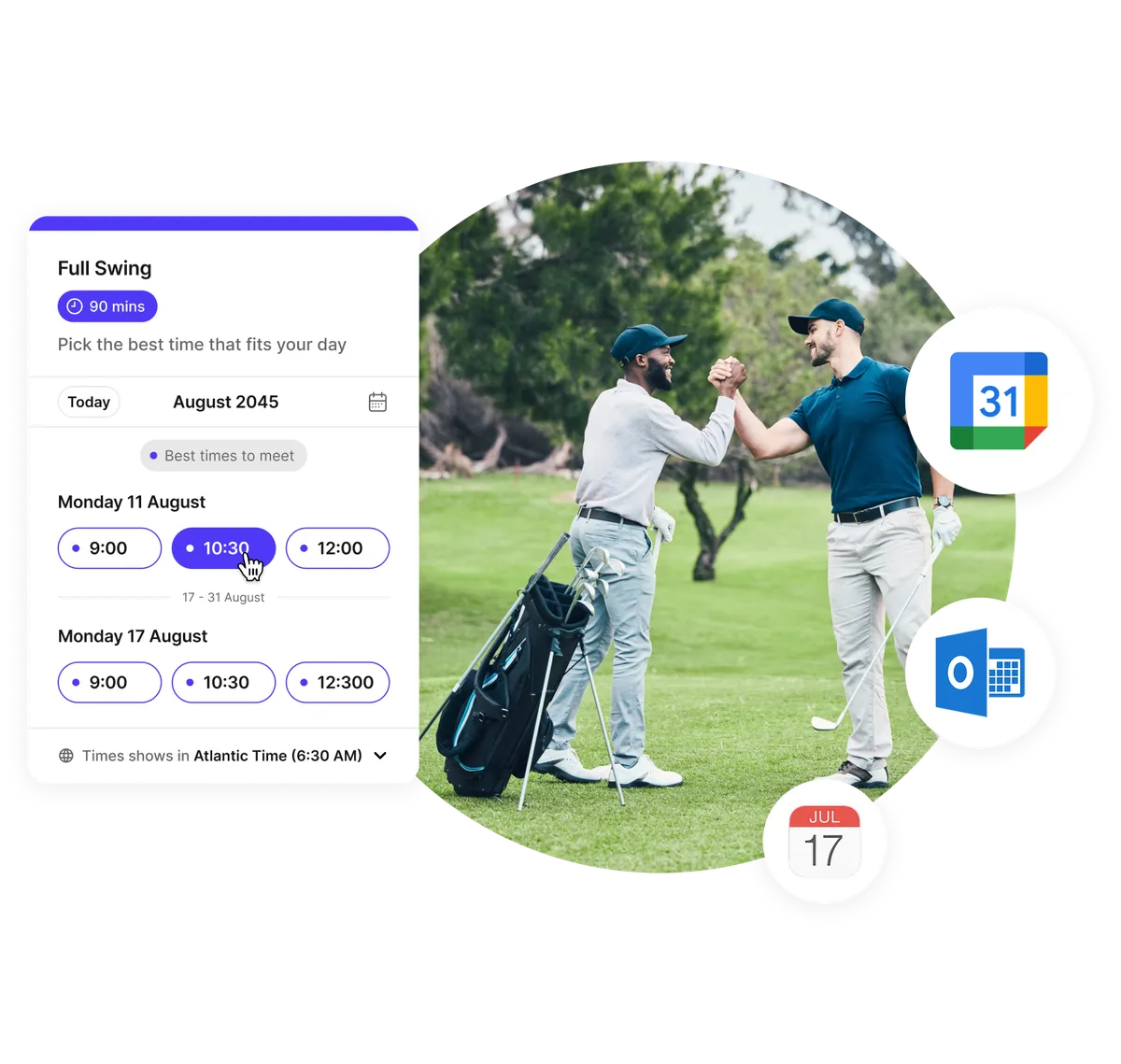 booking golf lessons online