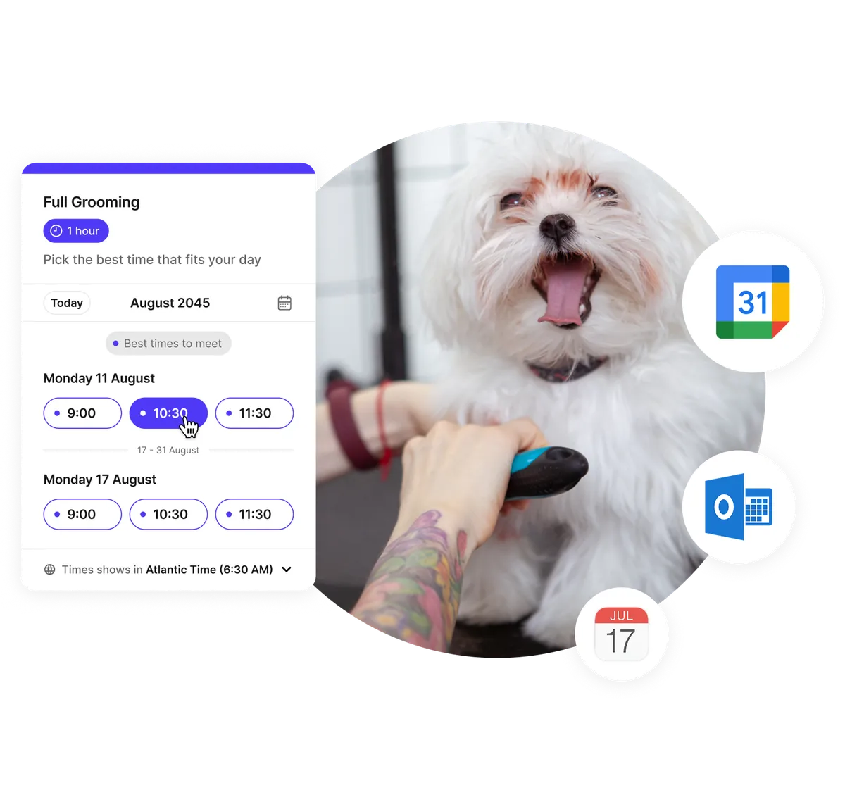pet grooming booking software for salons