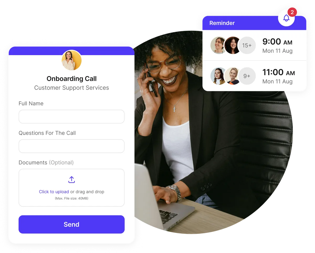 client scheduling software for support teams