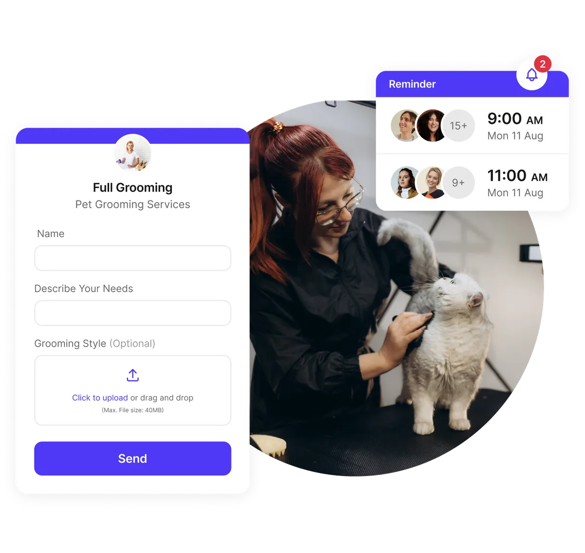 pet grooming client intake form