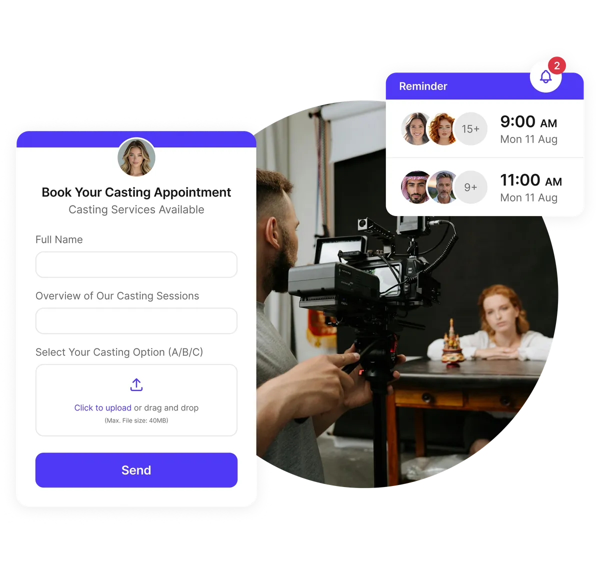 audition intake forms