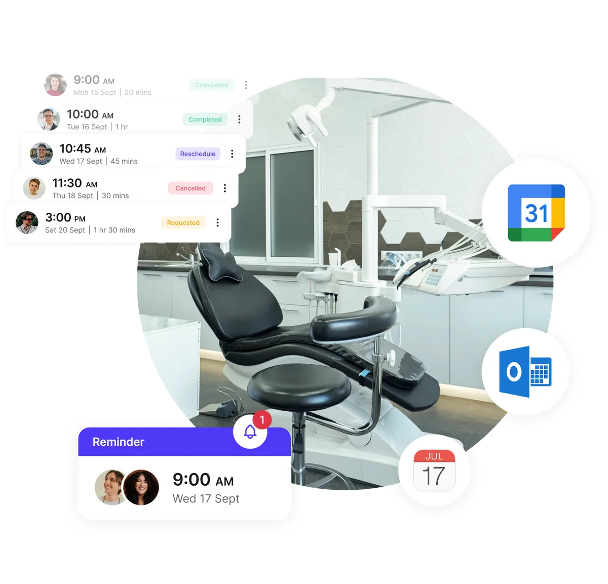 appointment reminders for dental clinics