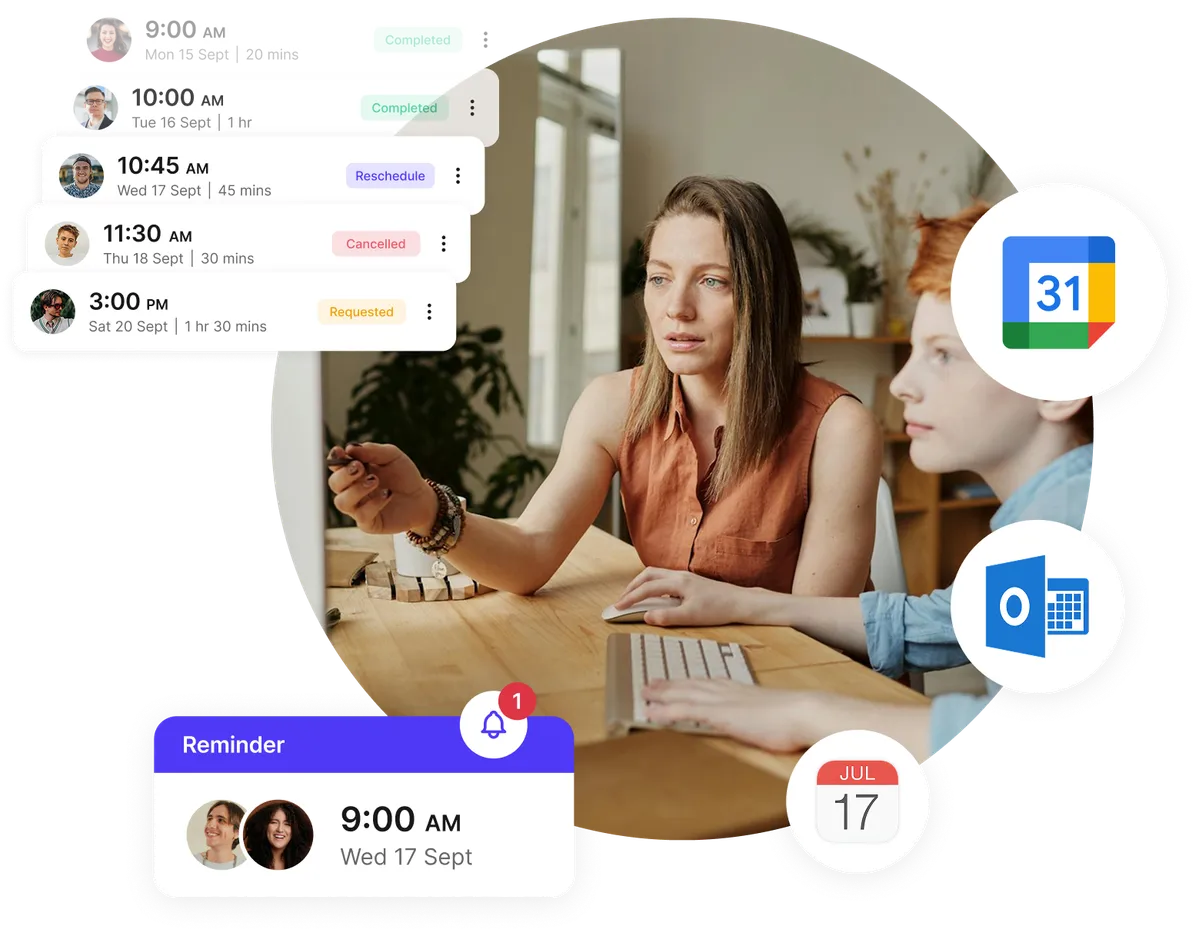 class booking tool for schools