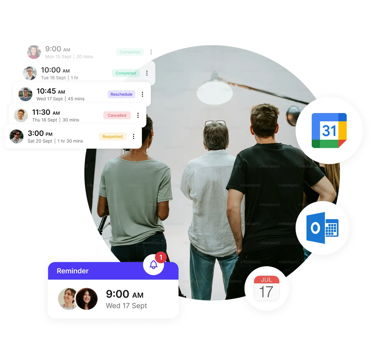 casting session scheduler