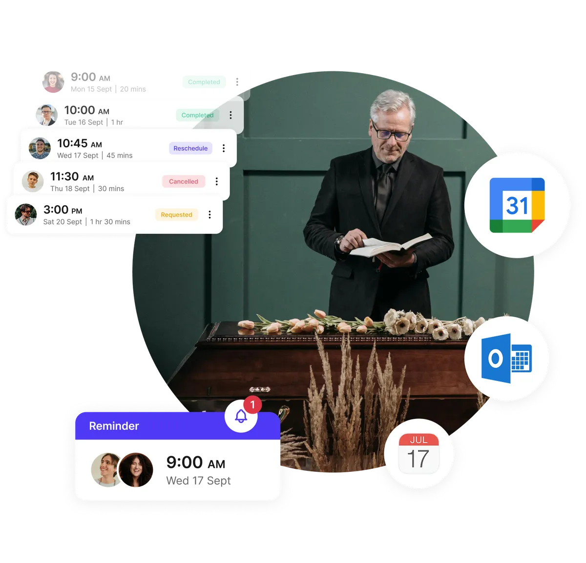 funeral service booking software