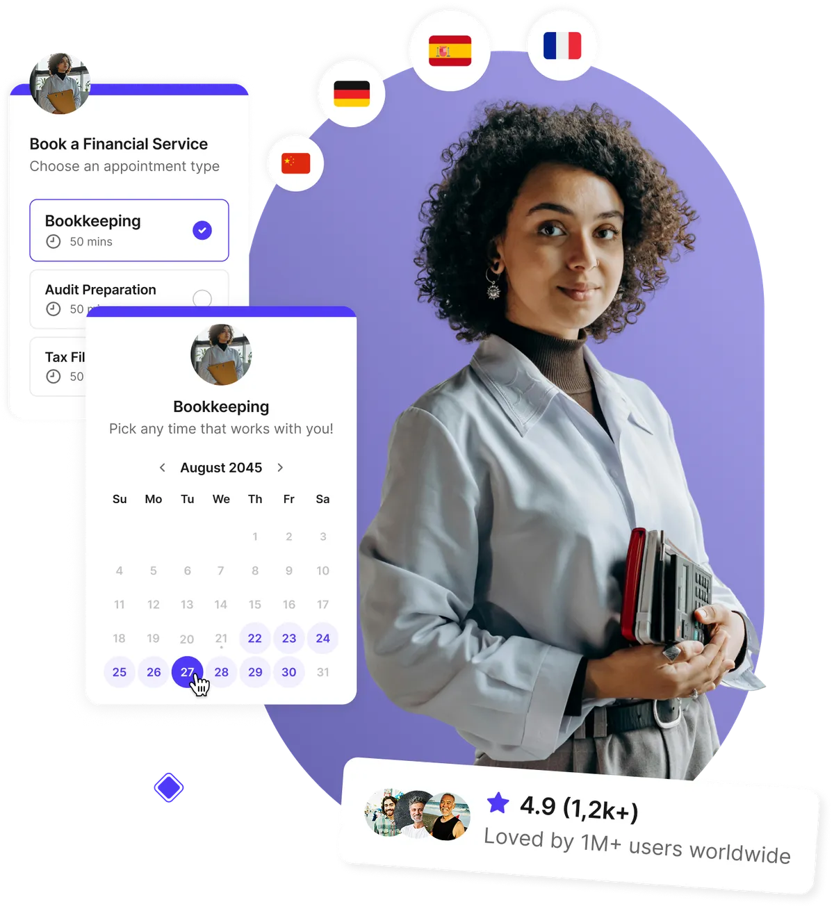 financial services scheduling software