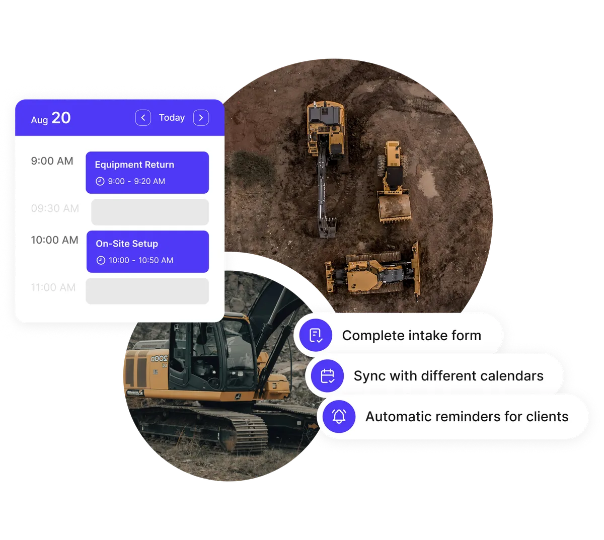 real-time equipment rental availability