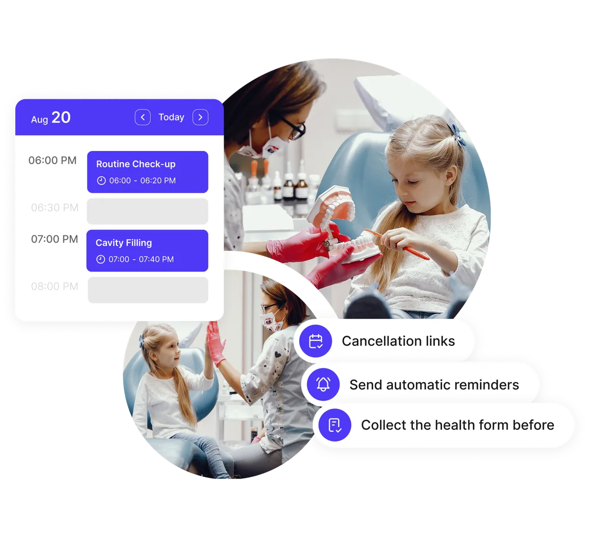 dental practice scheduling calendar