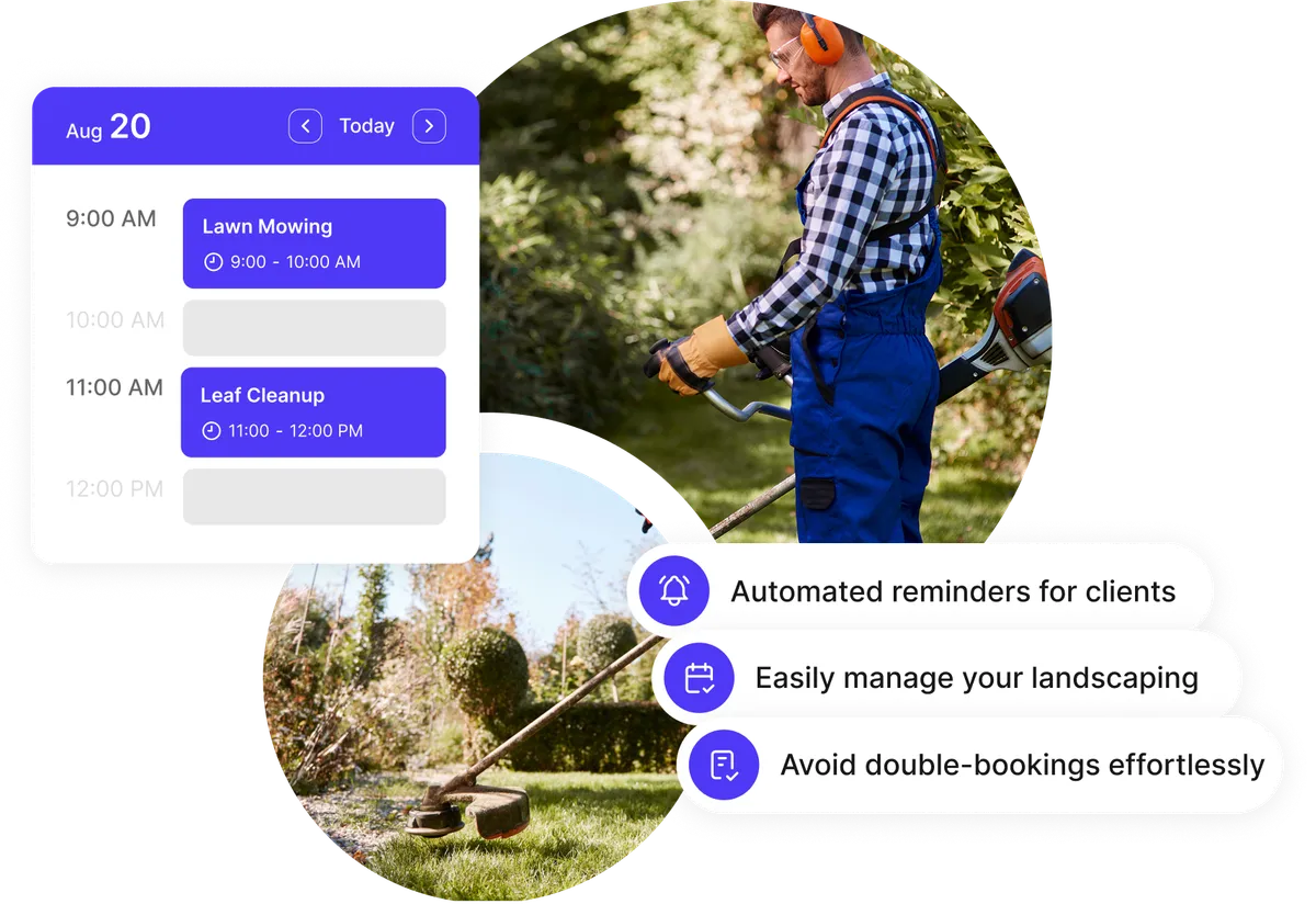 lawn care route scheduler